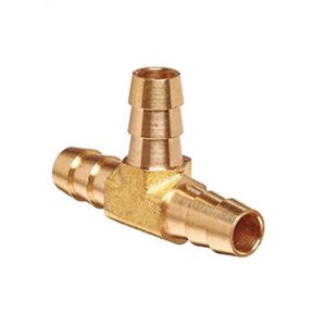 Conexión Tee espiga tres vias